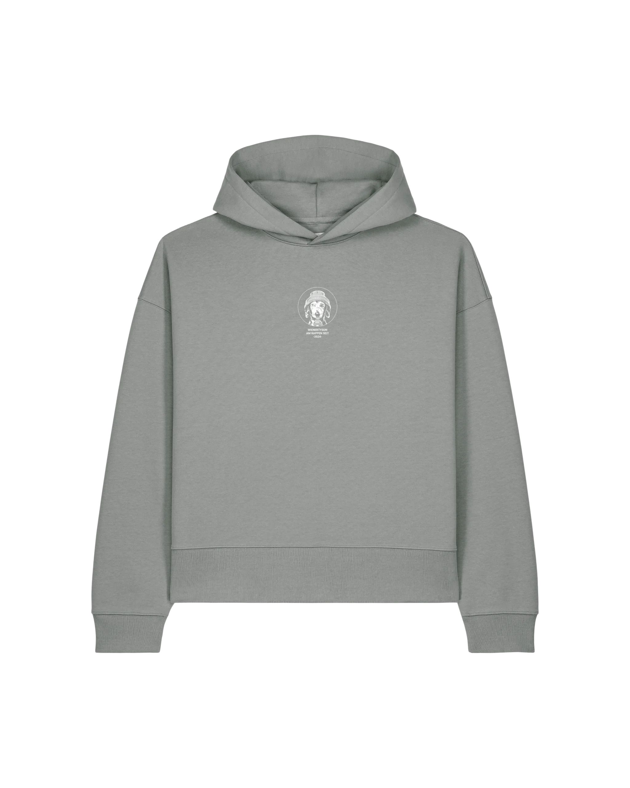 Wienertyson Boxy Hoodie – grey – Premium Streetwear
