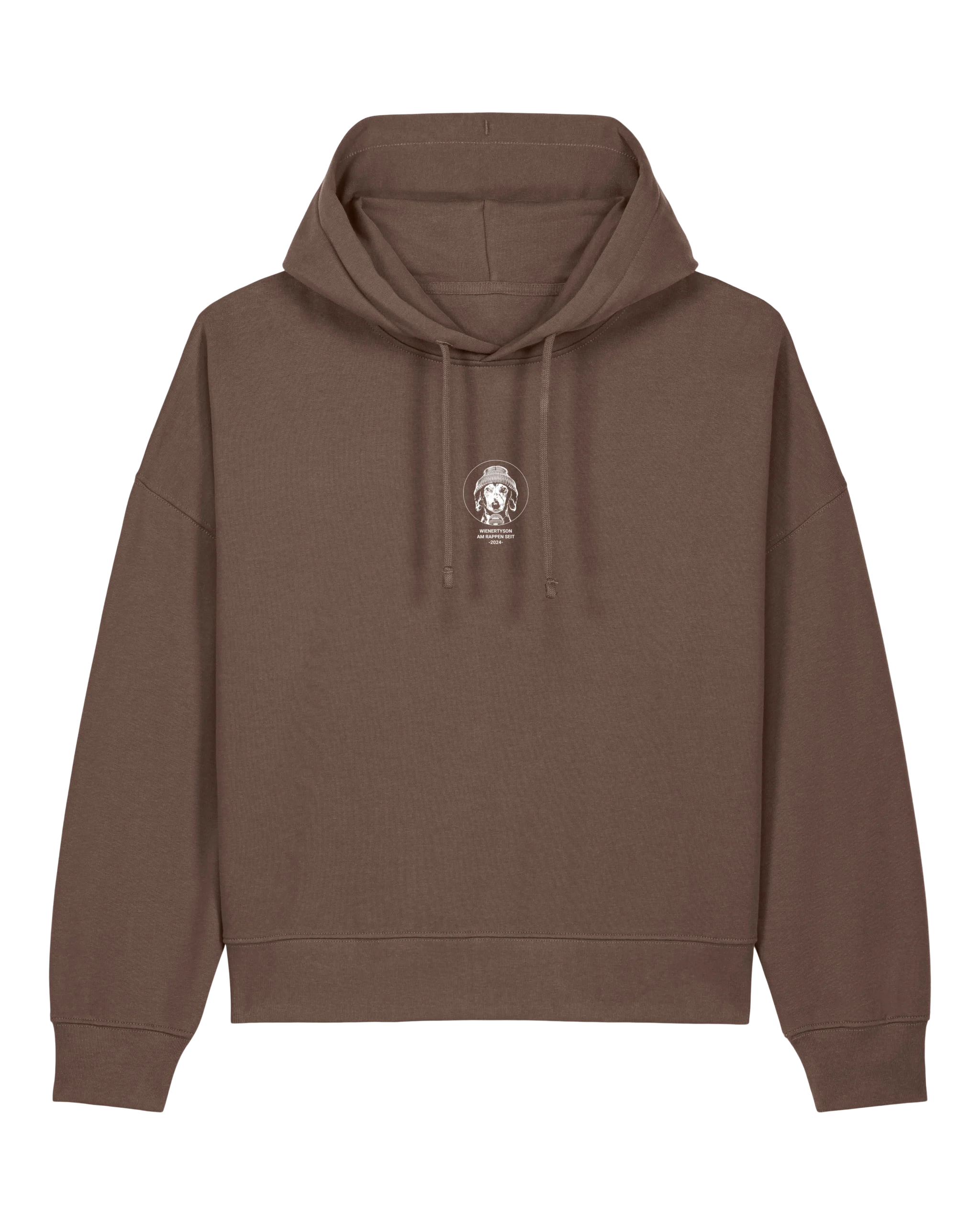 Wienertyso Ladies Essential Hoodie – mocha – Premium Streetwear