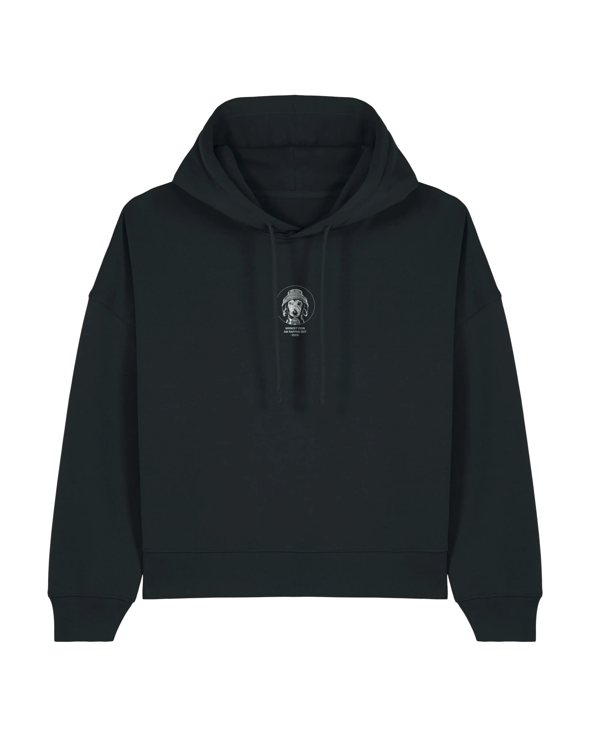 Wienertyso Ladies Essential Hoodie – black – Premium Streetwear